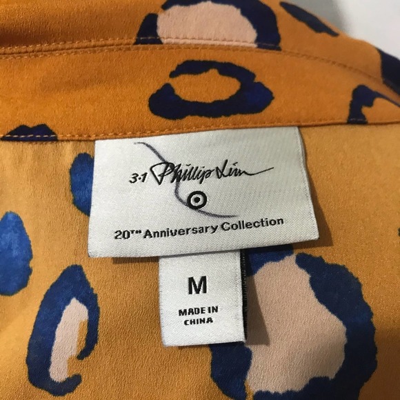 NWOT 3.1 Phillip Lim leopard print lightweight blazer top - Picture 10 of 12